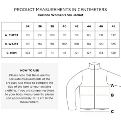 Corinne Plus Naisten DrymaxX Laskettelutakki