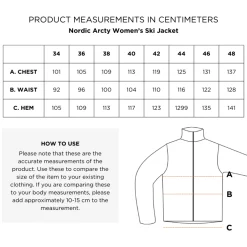 Nordic Arcty Laskettelutakki Naisten